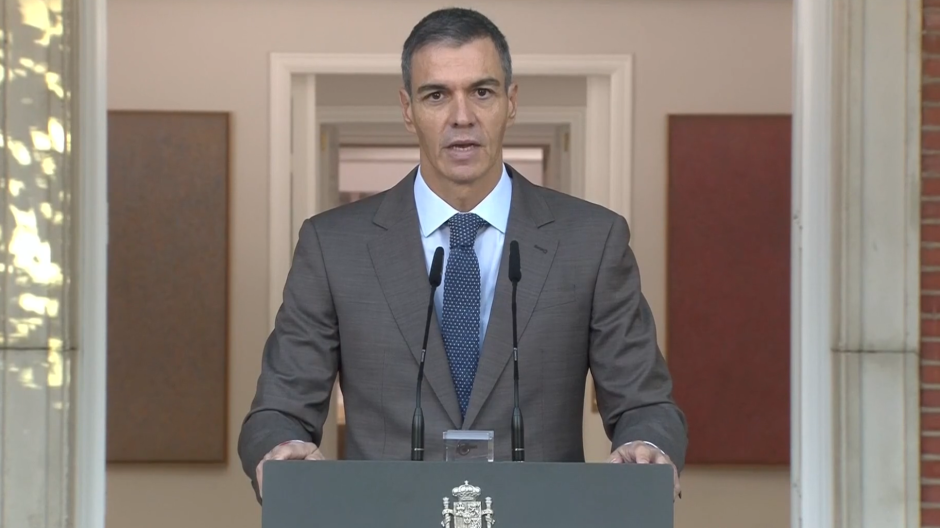 Pantallazo Pedro Sánchez