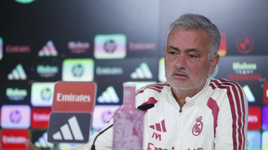 El técnico del Real Madrid, José Mourinho.