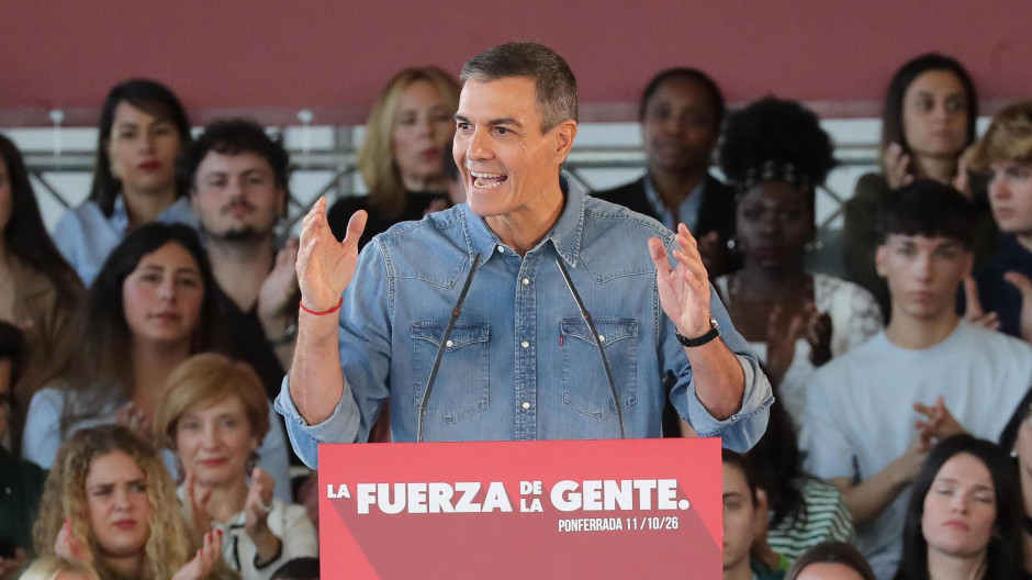 El presidente del Gobierno, Pedro Sánchez
