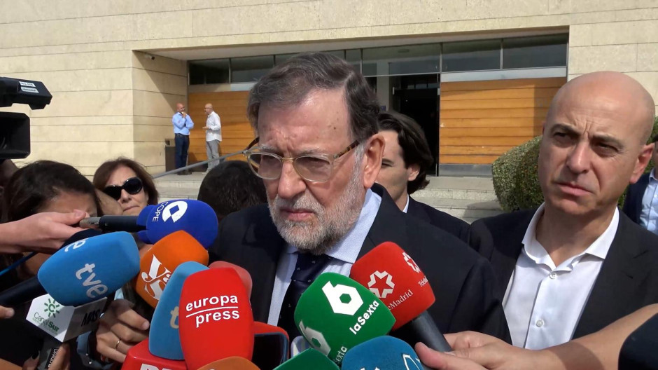 El ex presidente del Gobierno, Mariano Rajoy