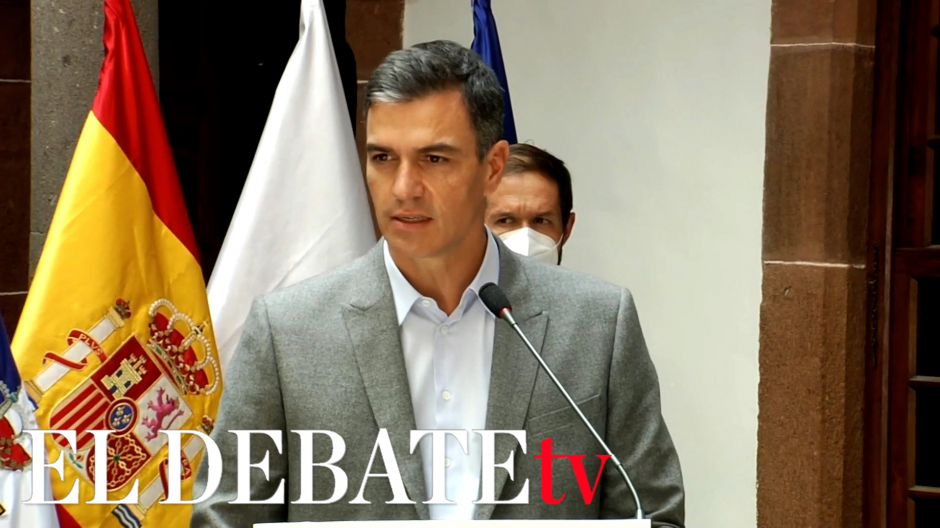 Pedro Sánchez La Palma El Debate tv