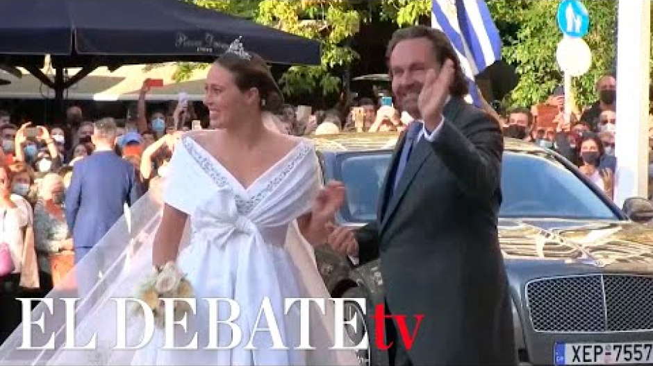 Philippos de Grecia y Nina Flohr se han dado el sí quiero después de la boda civil que celebraron el pasado mes de diciembre