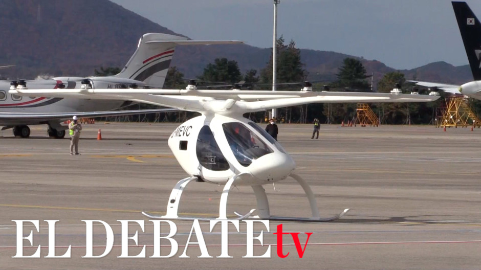 Corea del Sur hace la primera prueba de un aerotaxi con piloto