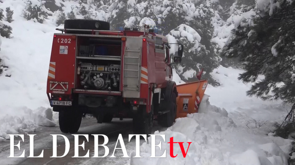 Las imágenes que deja la gran nevada en Castellón