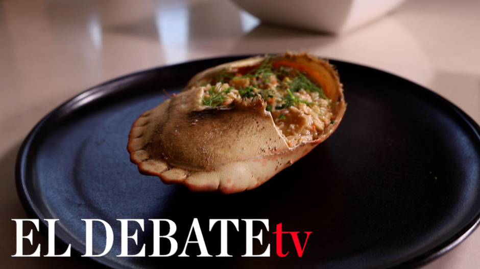 Las recetas de El Debate: salpicón de buey de mar con vinagreta de coral