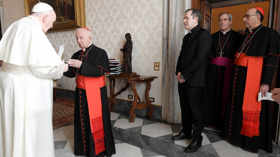 El Papa Francisco recibe a los obispos españoles para su audiencia privada