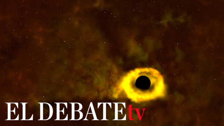 Un agujero negro que crea estrellas en lugar de engullirlas