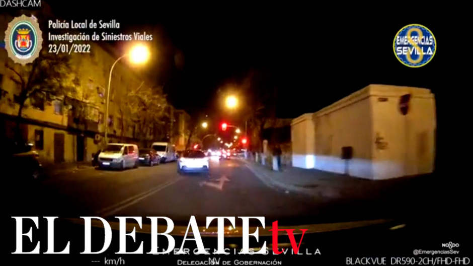 Espectacular persecución de un taxi a un conductor 'kamikaze' por las calles de Sevilla