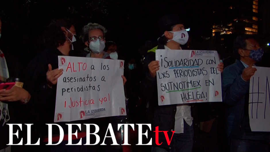 Los periodistas mexicanos gritan "basta" a la violencia contra el gremio