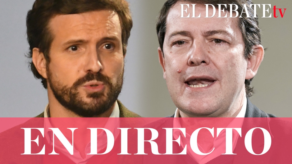 Casado y Mañueco protagonizan un mitin del PP en Palencia