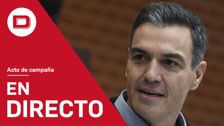 Pedro Sánchez participa en un acto en Soria