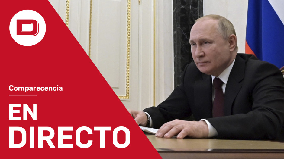 DIRECTO | Putin comparece para hablar del Donbás