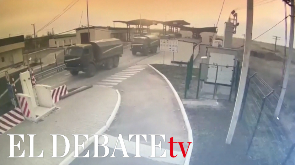 Las tropas rusas entran en territorio ucraniano por Crimea