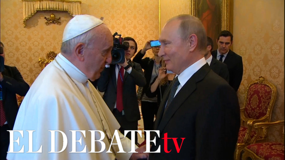 Los tres encuentros entre el Papa Francisco y Putin