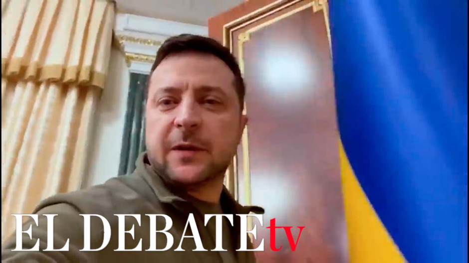 Zelensky aparece en su despacho: «No tengo miedo a nadie»