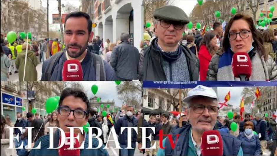 La Marcha por la Vida, a Sánchez: «Que se deje de ideologías»