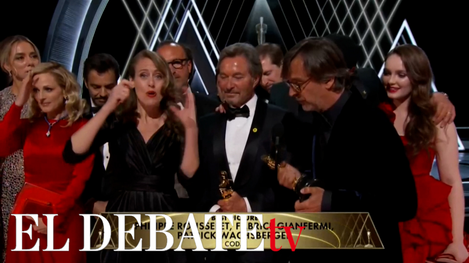«CODA» ganando el Oscar a mejor película