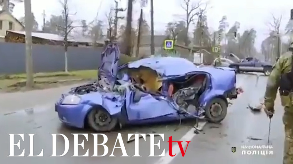 Imagen de la «masacre» de Bucha