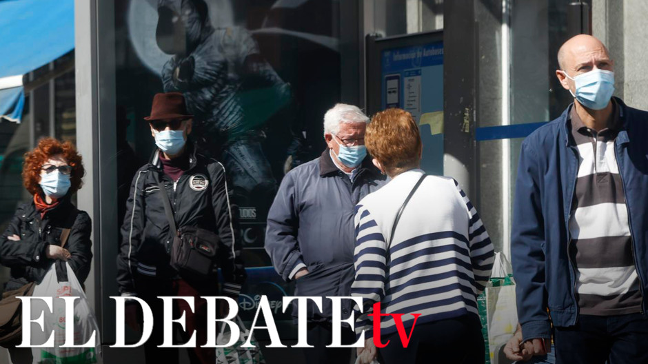 La retirada de las mascarillas, a pie de calle