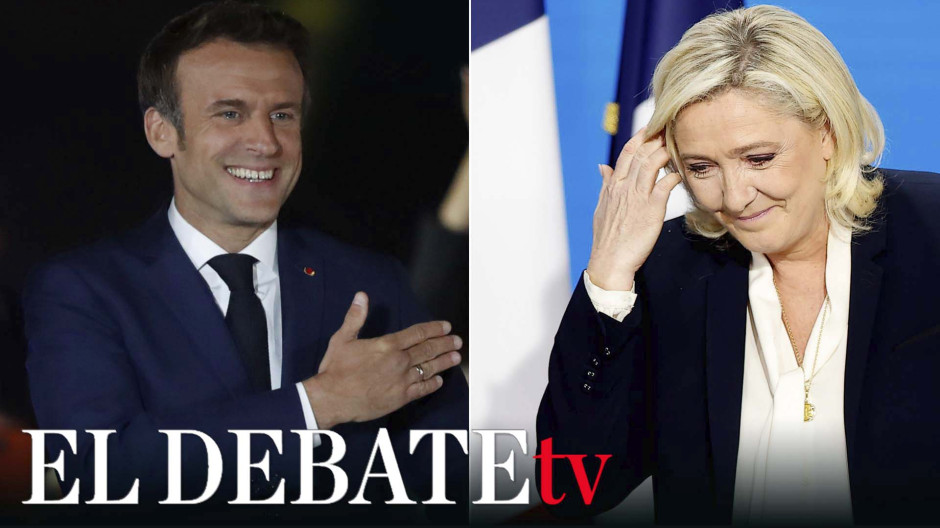 Las frases más destacadas de las comparecencias de Macron y Le Pen_V2