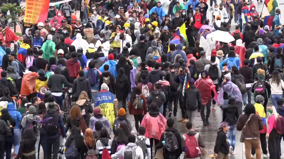 Protestas sociales en Colombia