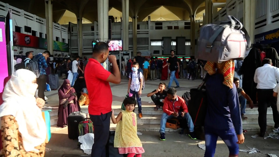 Desplazamientos masivos en Bangladesh