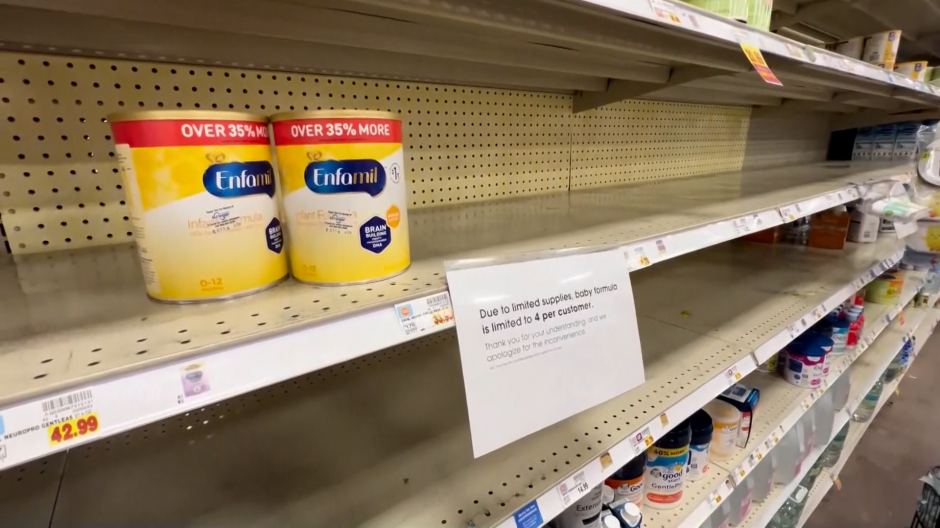 La Casa Blanca busca cómo abastecer el mercado ante crisis de leche para bebés