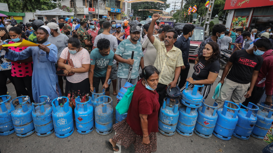 De la crisis económica a la violencia en Sri Lanka