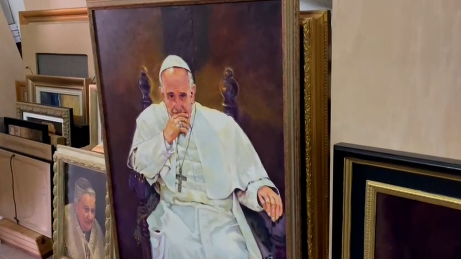 Retrato del Papa Francisco