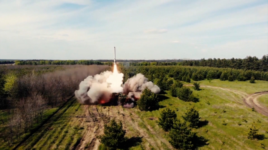 Lanzamiento de misiles Iskander