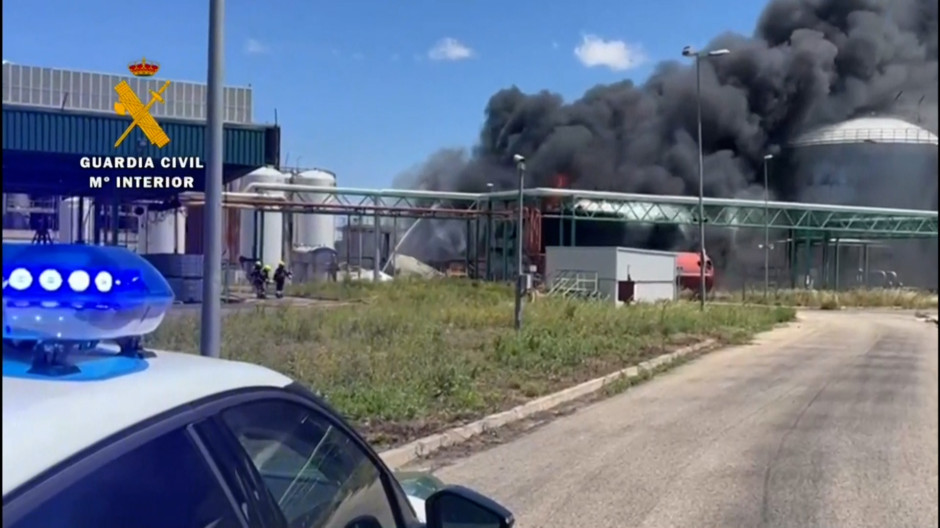 Incendio Calahorra
