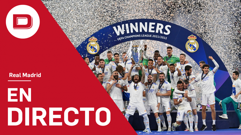 En directo | La celebración de la Decimocuarta Copa de Europa en Madrid