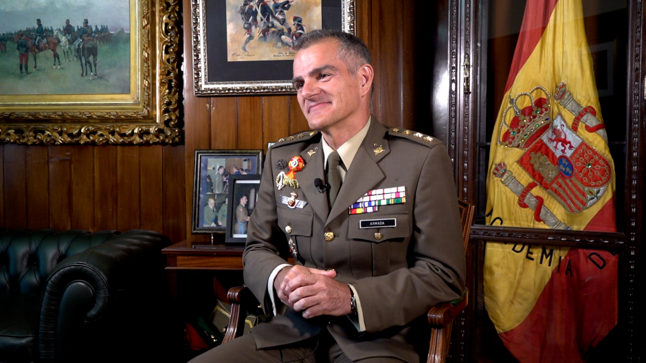 Coronel Armada, director de la Academia de Infantería