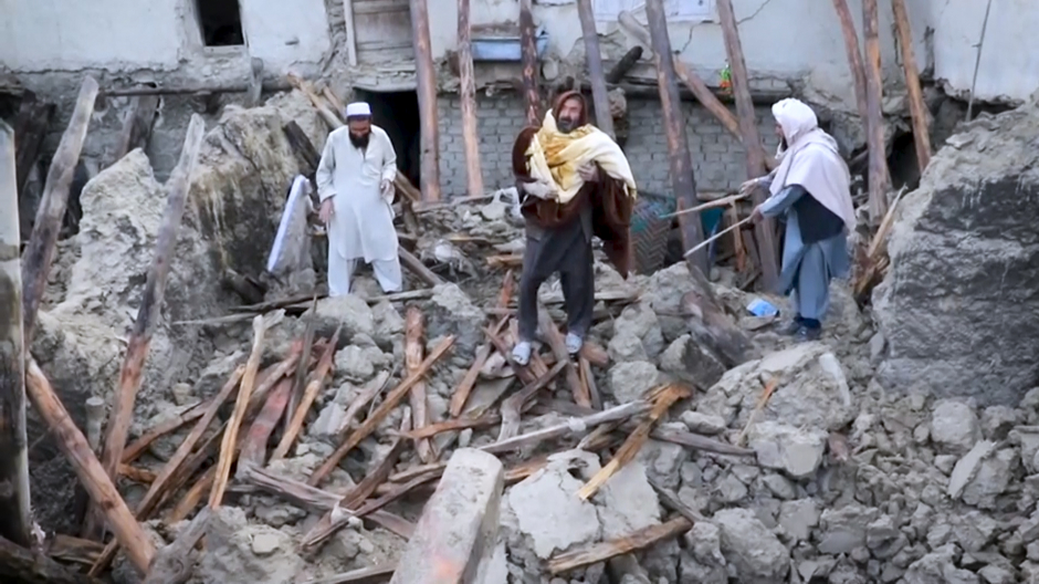 Imágenes del Terremoto en Afganistan