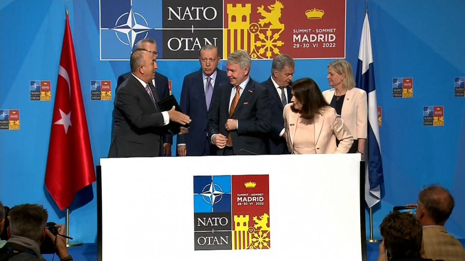 Imagen de representantes de la OTAN
