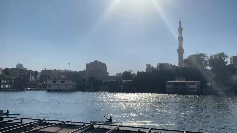 Las casas flotantes del Nilo, en riesgo de desaparecer