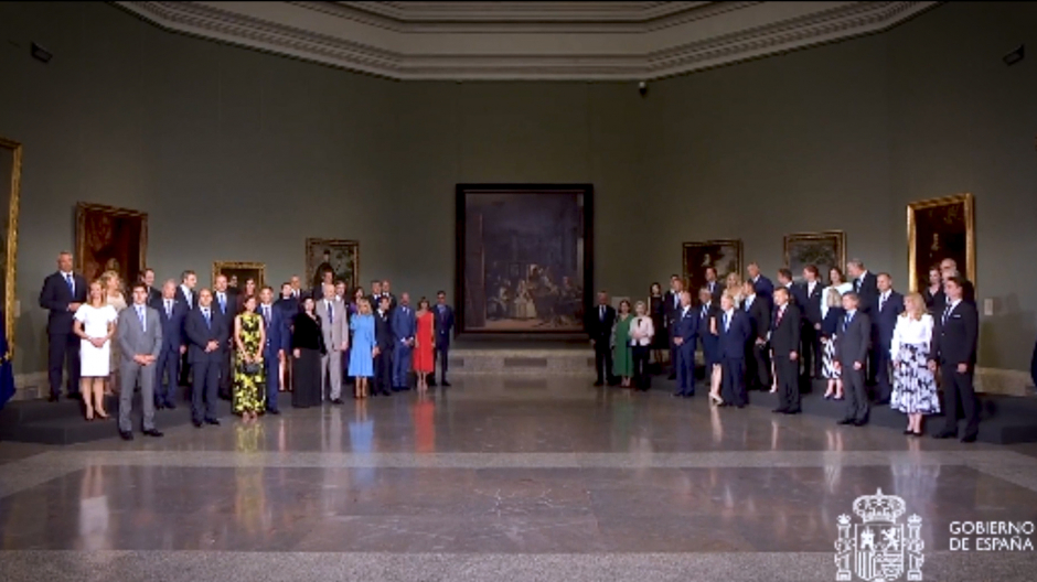 Los líderes del congreso de la OTAN en el museo del Prado