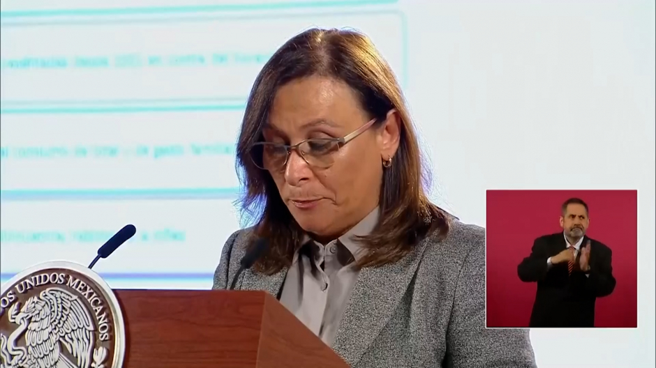 Rocío Nahle, secretaria de Energía de México
