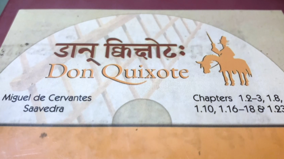 Imagen del libro Don Quijote en sánscrito