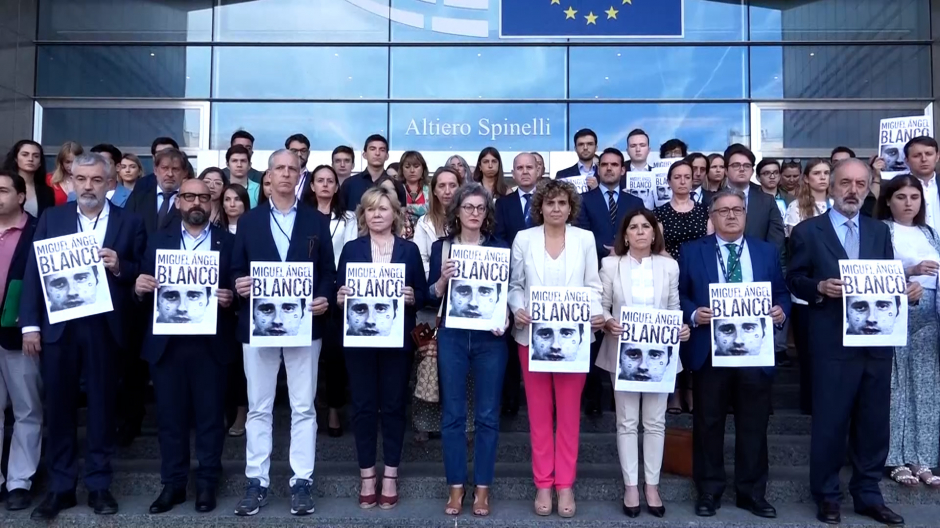 Unos cien eurodiputados homenajean en Bruselas a Miguel Ángel Blanco