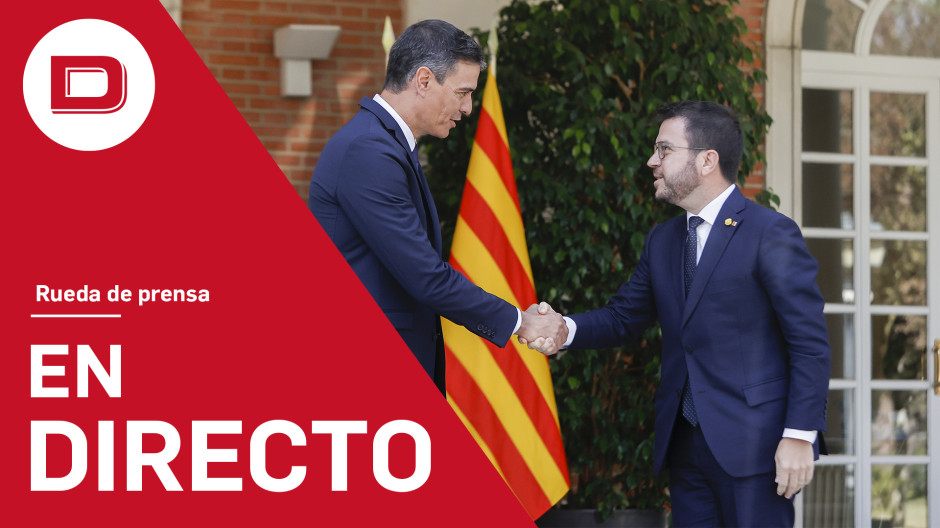 Directo | Rueda de prensa tras la reunión de Pedro Sánchez con Pere ...