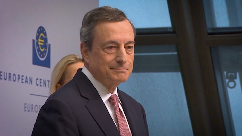 Imagen del primer ministro Italiano, Mario Draghi