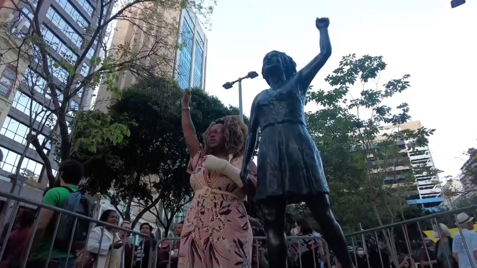 Estatua de Marielle Franco