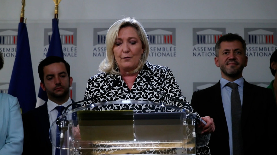 Le Pen cree que las sanciones a Rusia han sido «una sucesión de fracasos»