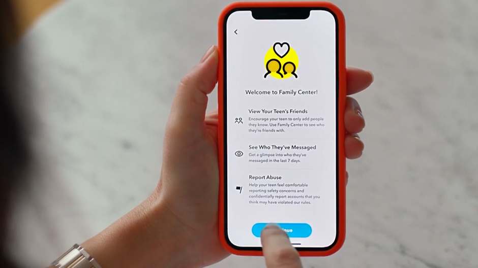 Snapchat lanza 'Family Center', un sistema de control parental