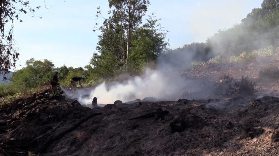 Incendio de Basauri (Bizkaia)