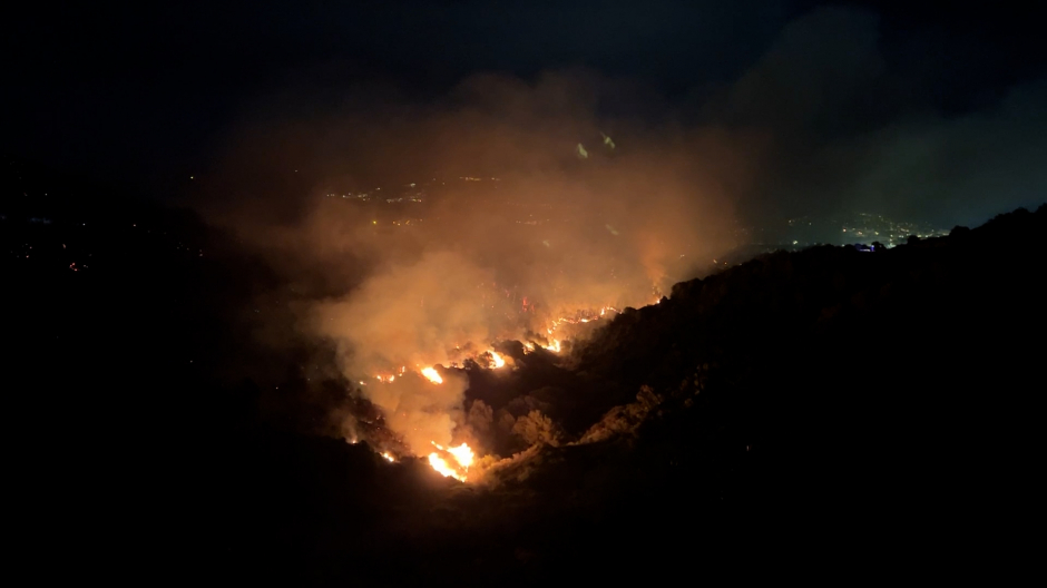 Incendio en Ceuta