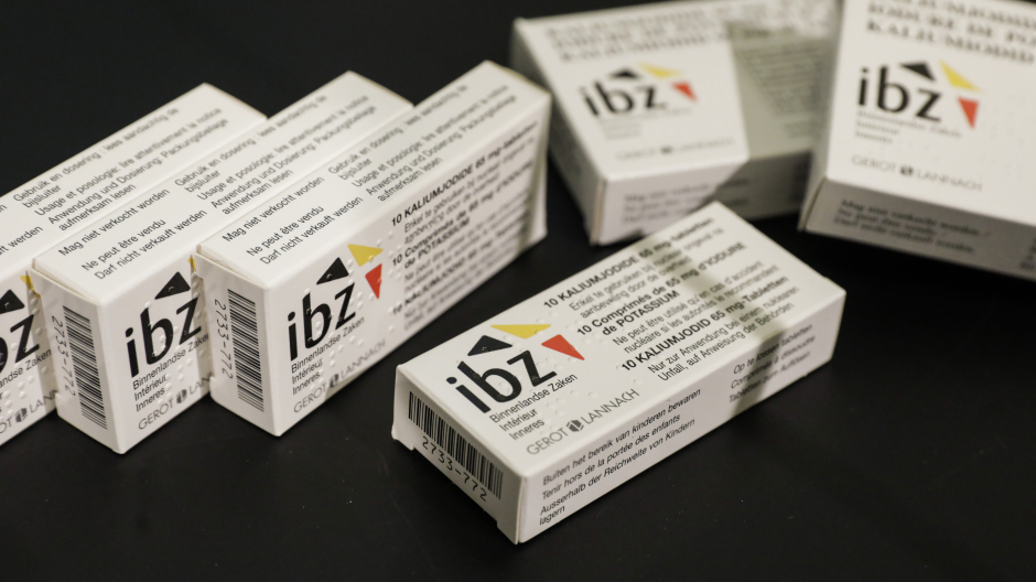 Imagen de archivo de una caja de pastillas de yihoduro
