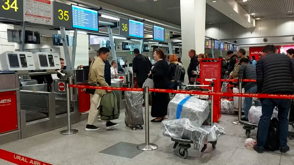 Agotados los billetes para salir de Rusia a los destinos que no piden visado