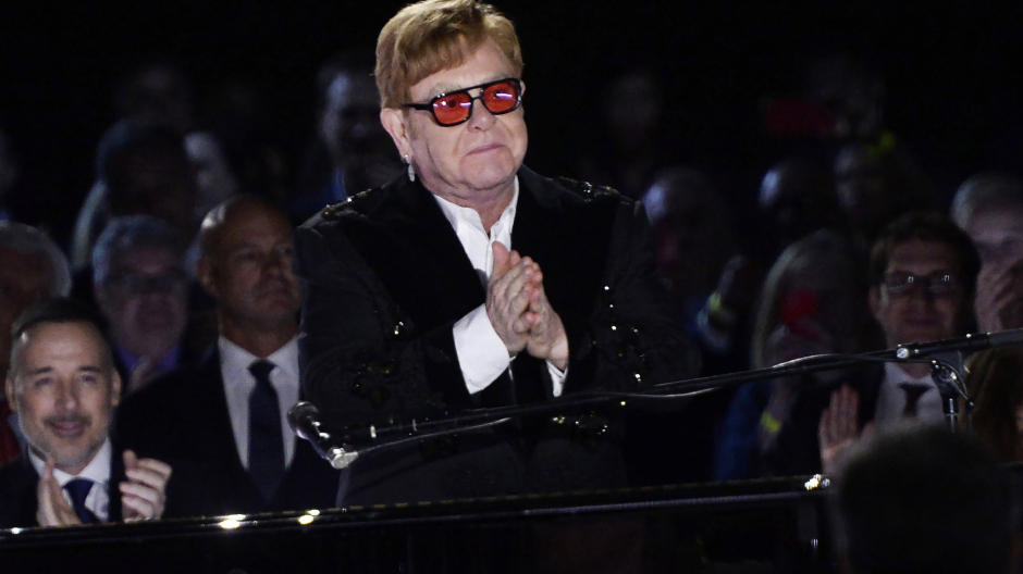 El compositor británico, Elton John